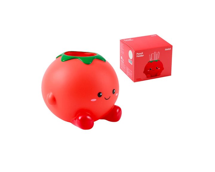 itotal Μολυβοθήκη Πλαστική 11.5cm Tommy Tomato XL3013E