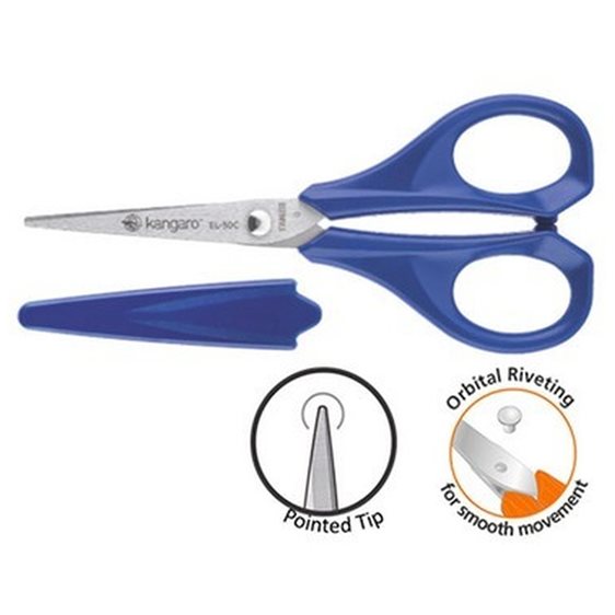 ΨΑΛΙΔΙΑ KANGARO EL-50C Y (13CM) ΣΧΟΛΙΚΟ ΜΕ ΘΗΚΗ