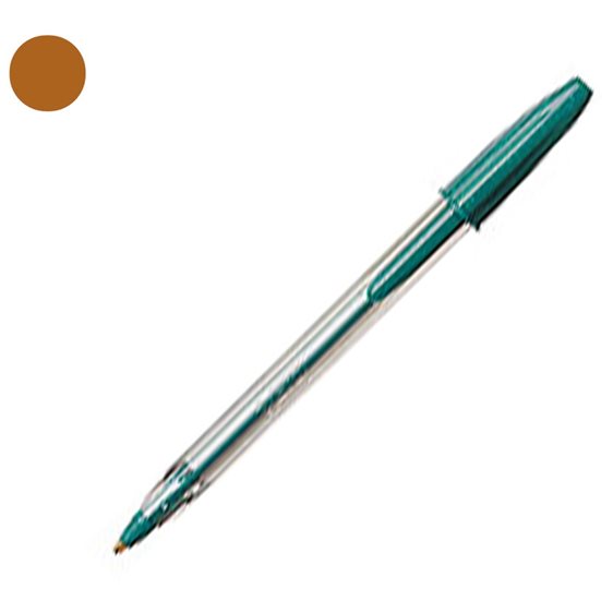 ΣΤΥΛΟ BIC CRISTAL POCKET ΑΝΟΙΚΤΟ ΚΑΦΕ