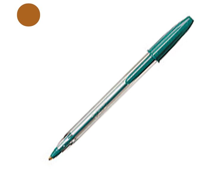 ΣΤΥΛΟ BIC CRISTAL POCKET ΑΝΟΙΚΤΟ ΚΑΦΕ