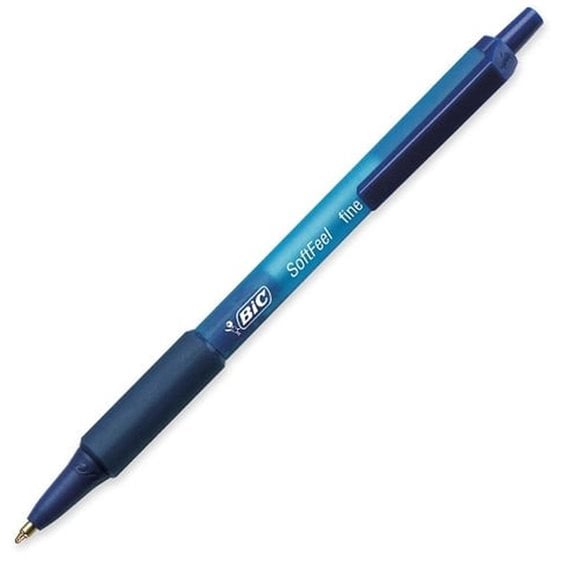 ΣΤΥΛΟ BIC SOFT FEEL CLIC MEDIUM ΜΠΛΕ