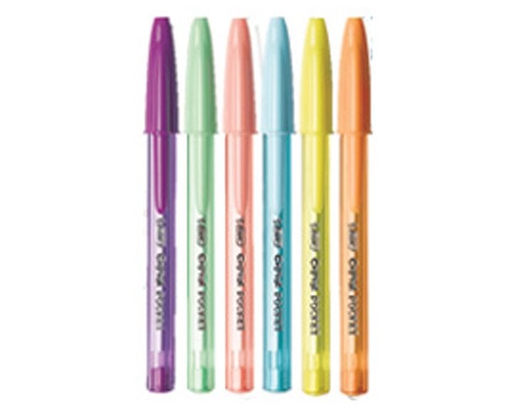 ΣΤΥΛΟ BIC CRISTAL SCENT POCKET ΒΥΣΣΙΝΙ