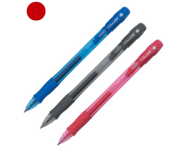 ΣΤΥΛΟ BIC VELOCITY STIC 1.0mm ΚΟΚΚΙΝΟ