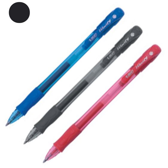 ΣΤΥΛΟ BIC VELOCITY STIC 0.7mm ΜΑΥΡΟ