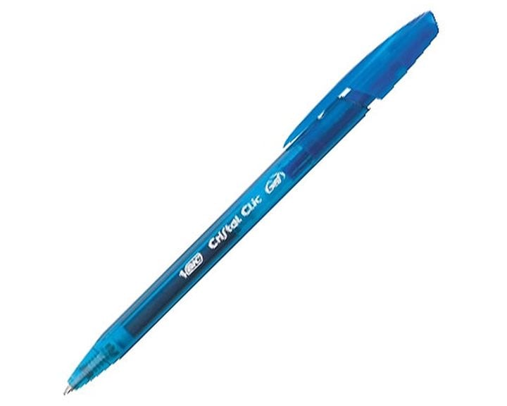 ΣΤΥΛΟ BIC CLIC GEL CRISTAL ΜΠΛΕ