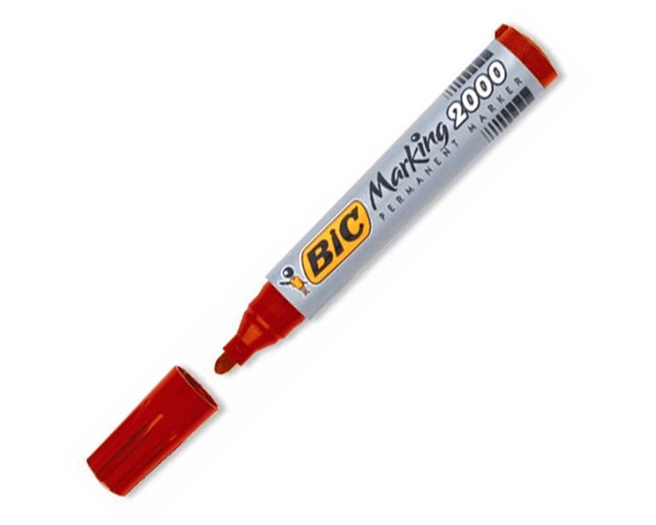 ΜΑΡΚΑΔΟΡΟΣ BIC GRIP KOKKINOΣ