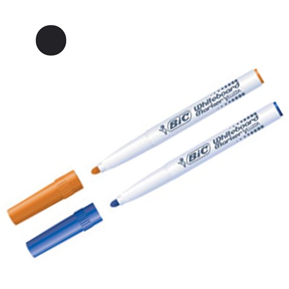 ΜΑΡΚΑΔΟΡΟΣ BIC VELLEDA GRIP ΑΣΠΡΟΠΙΝΑΚΑ ΜΑΥΡΟΣ