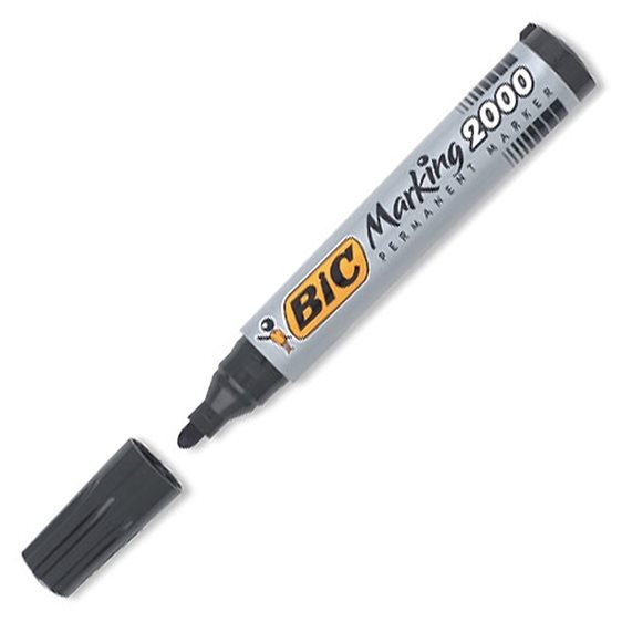 ΜΑΡΚΑΔΟΡΟΣ BIC 0.9mm ΜΑΥΡΟΣ 2000