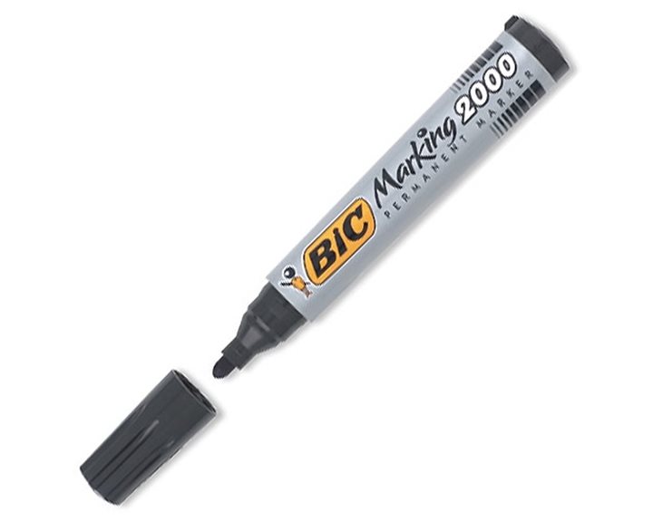 ΜΑΡΚΑΔΟΡΟΣ BIC 0.9mm ΜΑΥΡΟΣ 2000