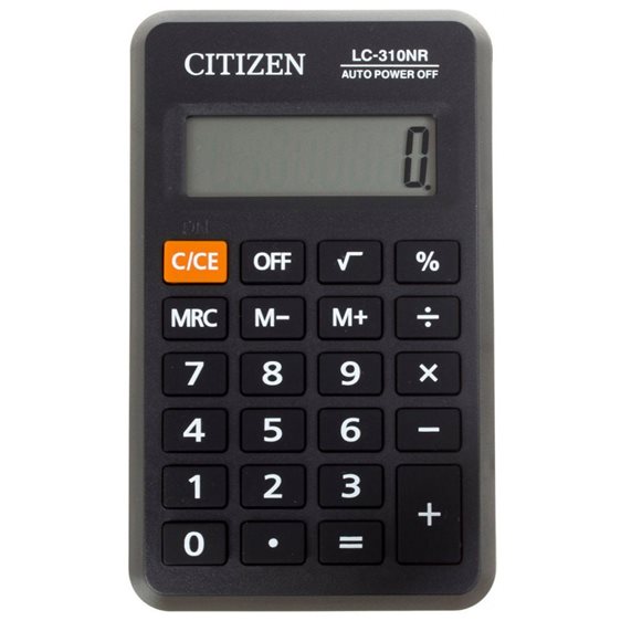 Αριθμομηχανή Citizen LC310Ν 8 Ψηφίων