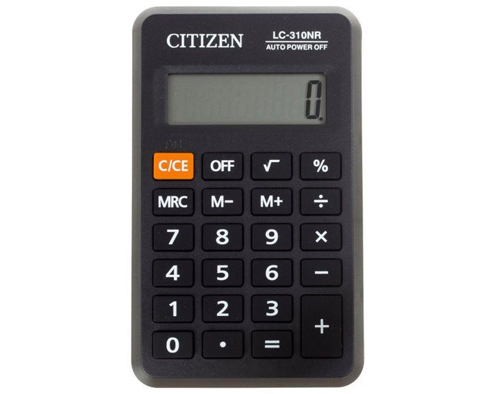 Αριθμομηχανή Citizen LC310Ν 8 Ψηφίων