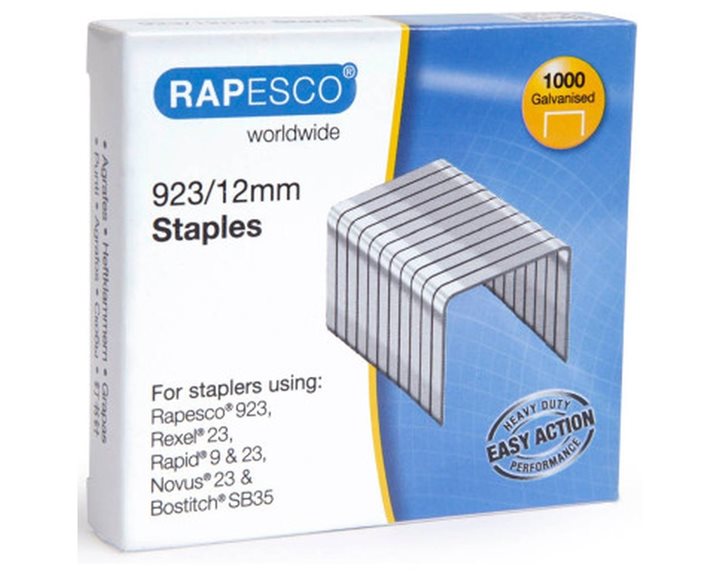 Σύρματα Συρραπτικού Rapesco 923/12mm