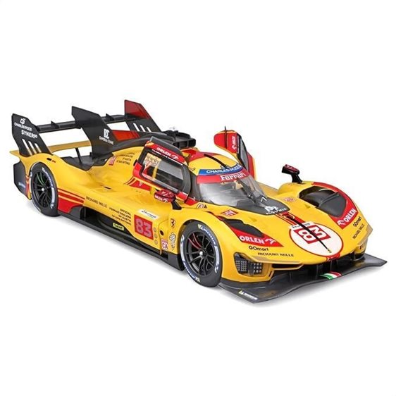 Bburago Ferrari 499P #83 24h LeMans 2024 Kubica, Shwartzman, Ye 1:18