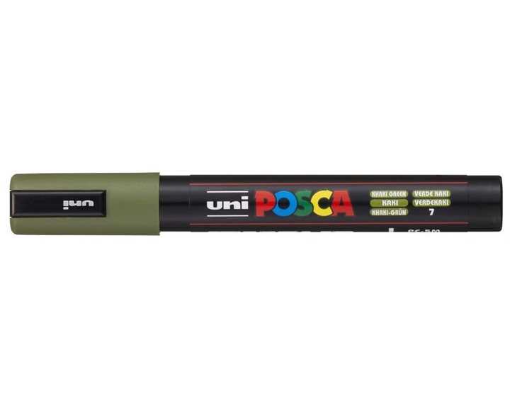 Μαρκαδόρος UNI Posca PC-5M KHAKI GREEN