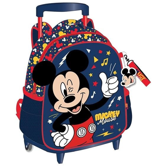 Τσάντα Τρόλεϊ Νηπίου 27χ10χ31εκ. 2Θήκες Mickey 000565938