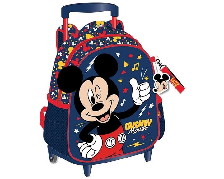 Τσάντα Τρόλεϊ Νηπίου 27χ10χ31εκ. 2Θήκες Mickey 000565938