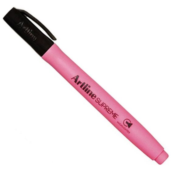 Μαρκαδόρος Artline Supreme 1.00-4.00mm EPF600 Υπογράμμισης Φωσφοριζέ Ροζ