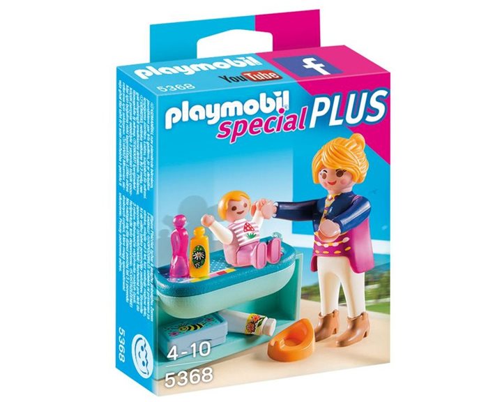 Playmobil Special Plus Μαμά & Μωράκι Με Αλλαξιέρα 5368