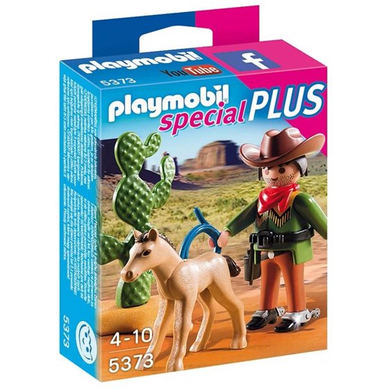 Playmobil Special Plus Cowboy Με Πουλάρι 5373