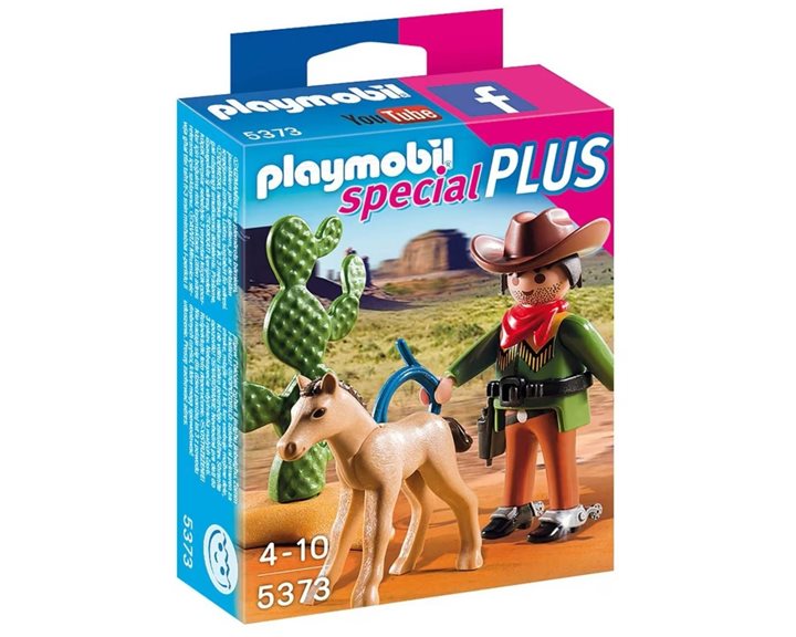 Playmobil Special Plus Cowboy Με Πουλάρι 5373