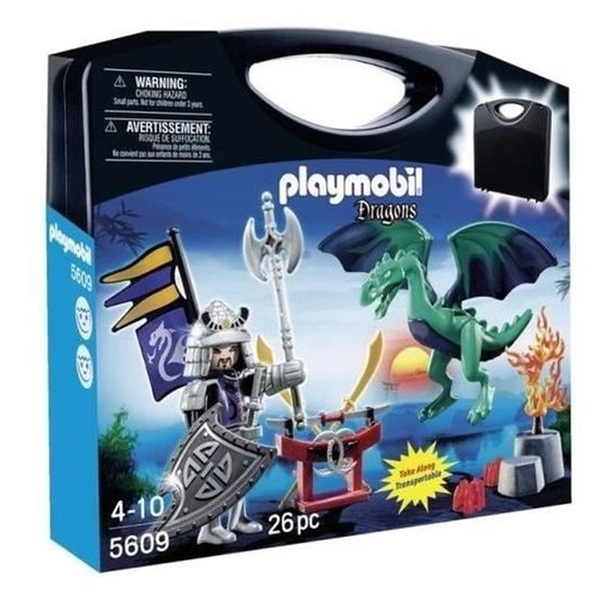 Playmobil Βαλιτσάκι Ιππότες Δράκου 5609