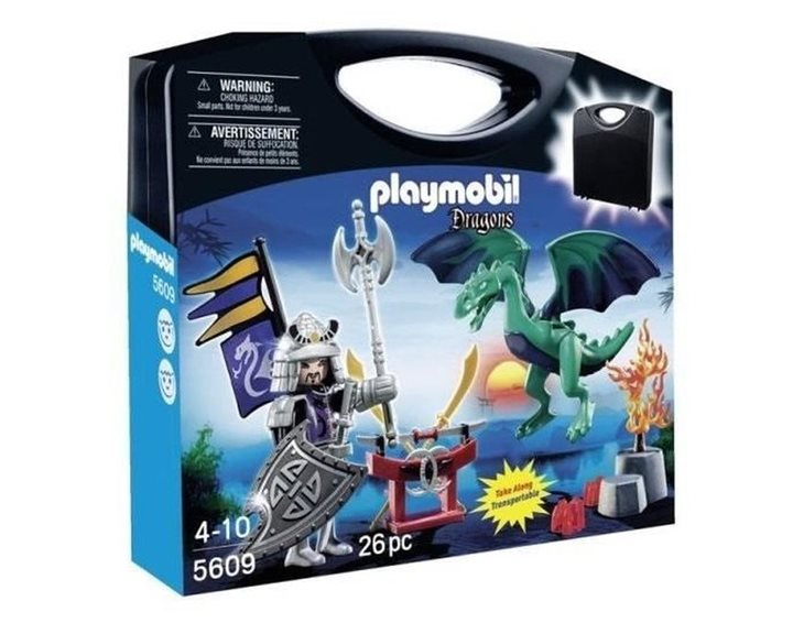 Playmobil Βαλιτσάκι Ιππότες Δράκου 5609