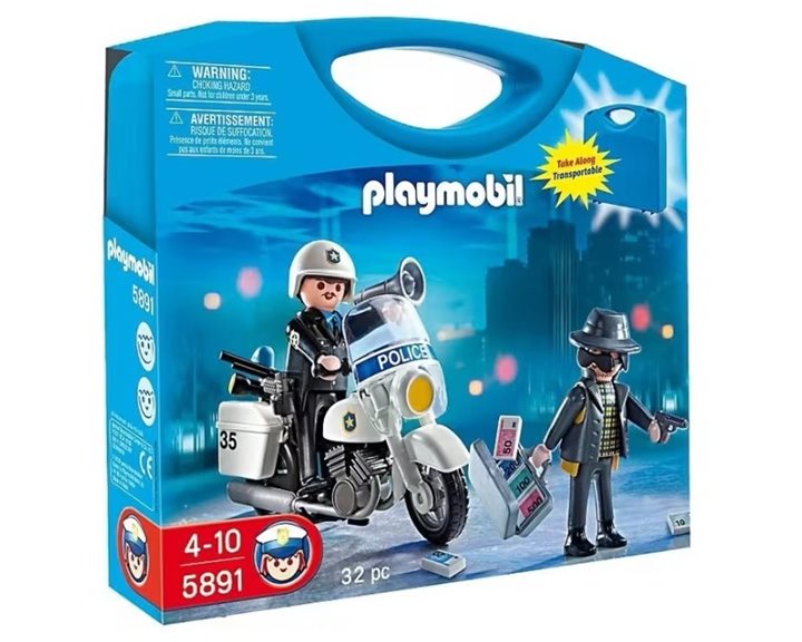 Playmobil Βαλιτσάκι Αστυνομία 5891