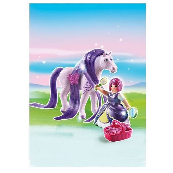 Playmobil Πριγκίπισσα Βιολέτα Με Άλογο 6167