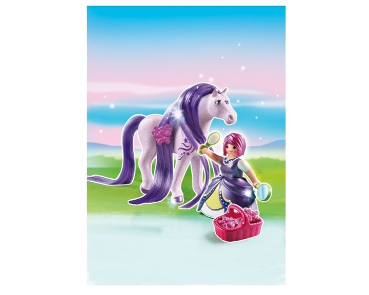 Playmobil Πριγκίπισσα Βιολέτα Με Άλογο 6167