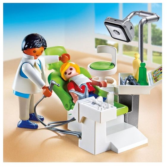 Playmobil Παιδοδοντίατρος Με Παιδάκι 6662