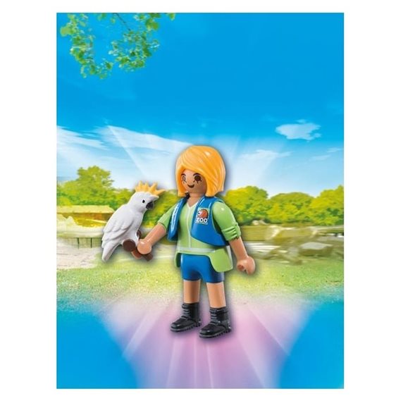 Playmobil Friends Εκπαιδεύτρια Ζώων Με Παπαγάλο 6830