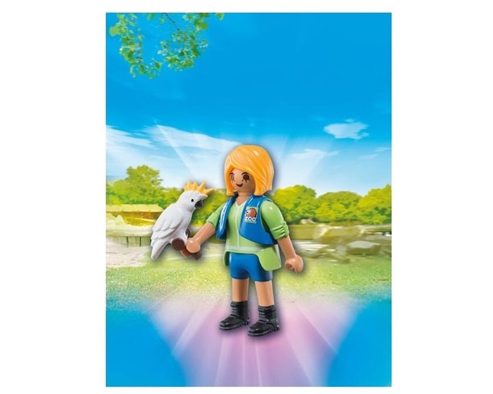Playmobil Friends Εκπαιδεύτρια Ζώων Με Παπαγάλο 6830