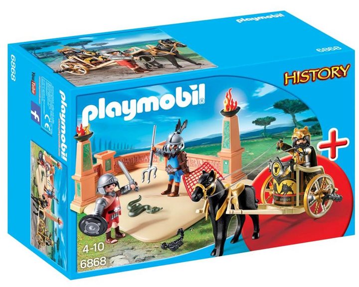 Playmobil History Αρένα Μονομάχων 6868