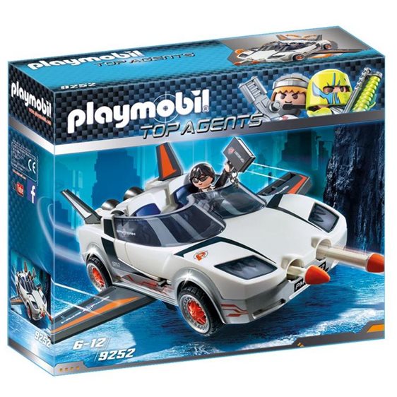 Playmobil Κατασκοπευτικό Όχημα του Πράκτορα Π 9252