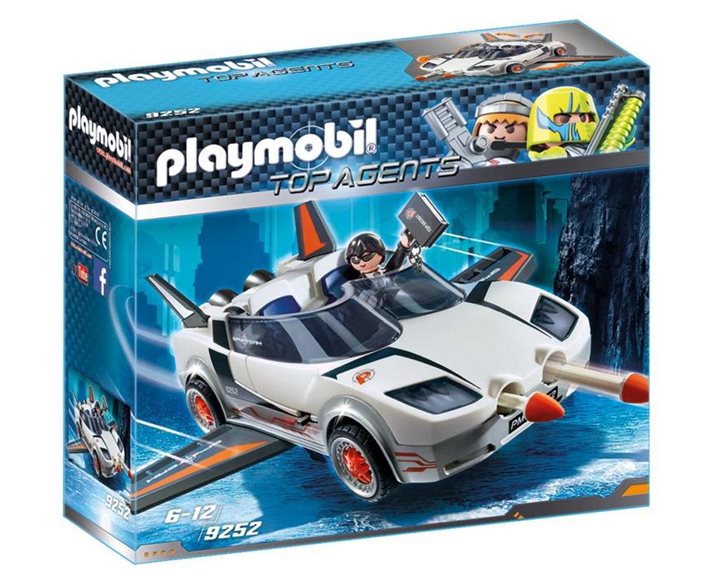 Playmobil Κατασκοπευτικό Όχημα του Πράκτορα Π 9252