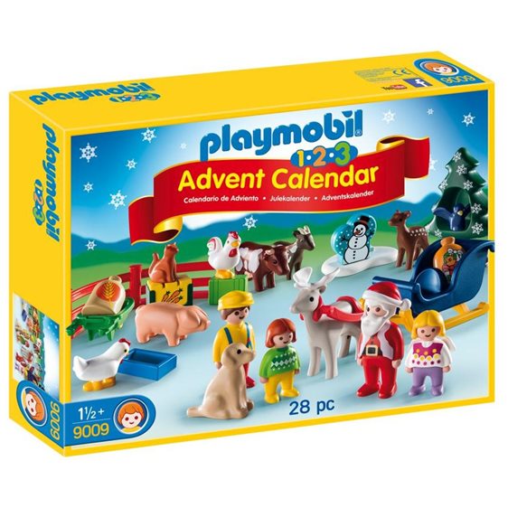 Playmobil Χριστουγεννιάτικο Ημερολόγιο 1.2.3. Χριστούγεννα στη Φάρμα 9009