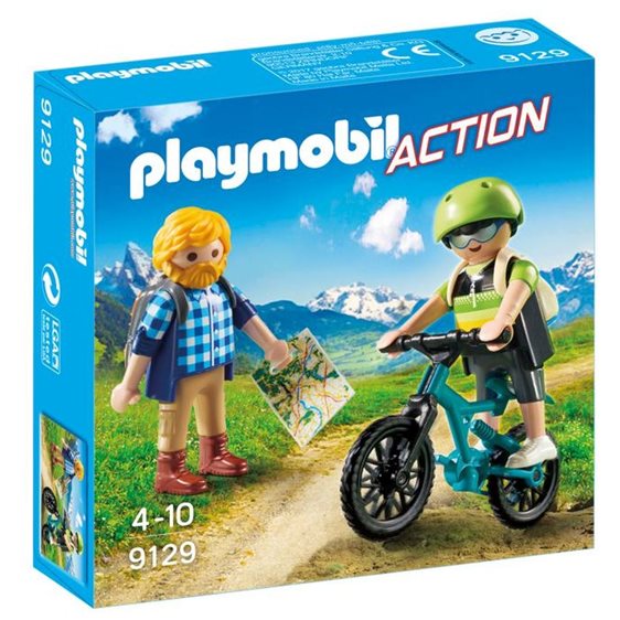 Playmobil Ποδηλάτης και Ορειβάτης 9129