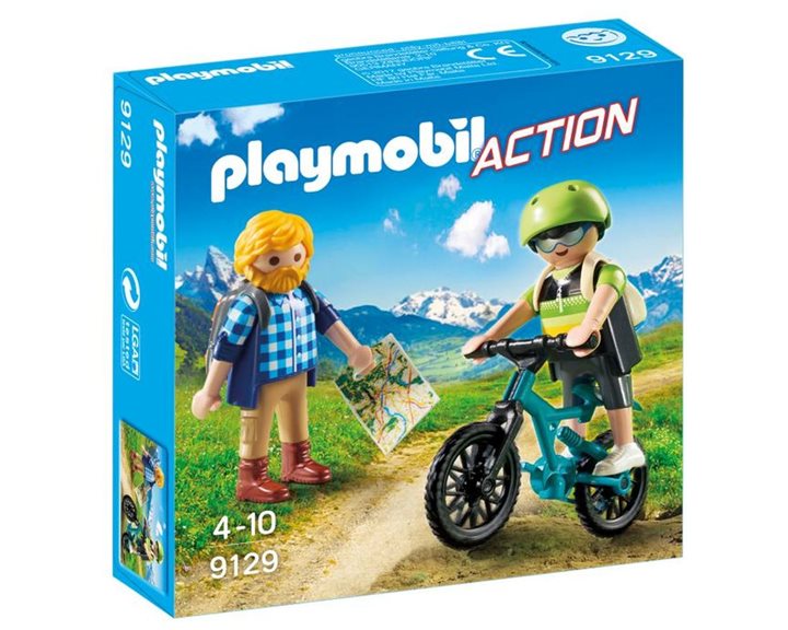 Playmobil Ποδηλάτης και Ορειβάτης 9129