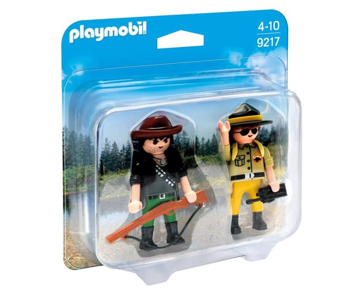 Playmobil Duo Pack Δασοφύλακας και Κυνηγός 9217