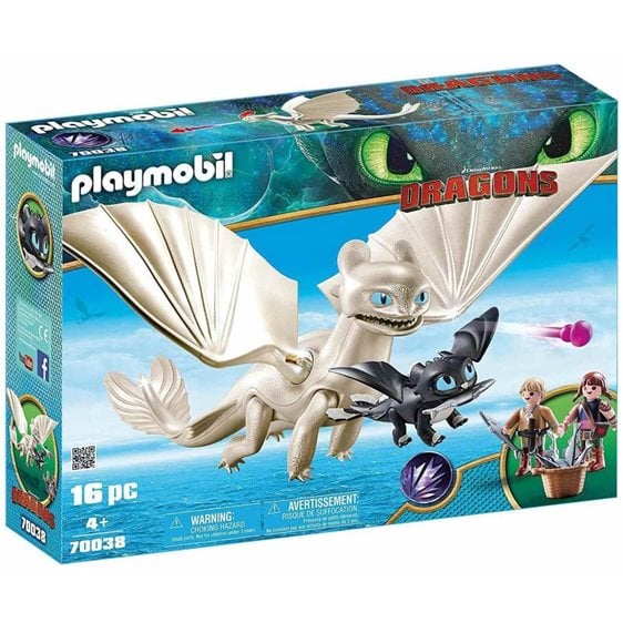 Playmobil Η Λευκή Οργή κι ένας Δρακούλης με τα Παιδιά 70038