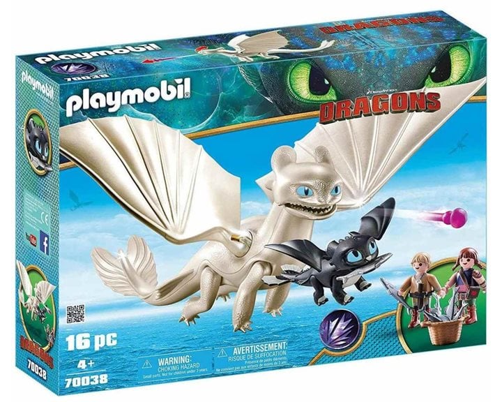Playmobil Η Λευκή Οργή κι ένας Δρακούλης με τα Παιδιά 70038