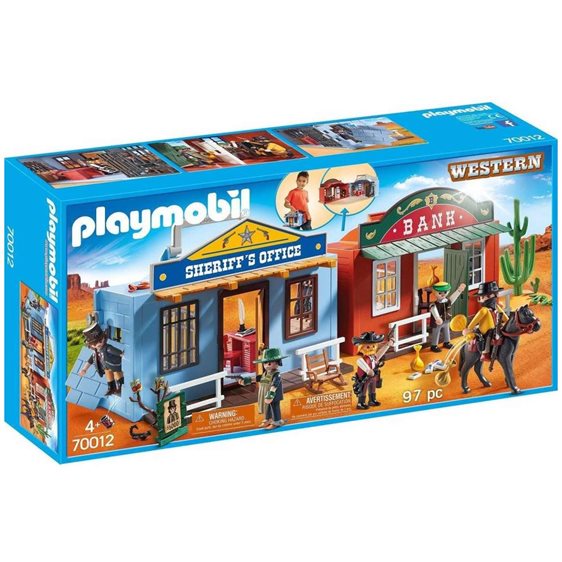 Playmobil Βαλιτσάκι Άγρια Δύση 70012