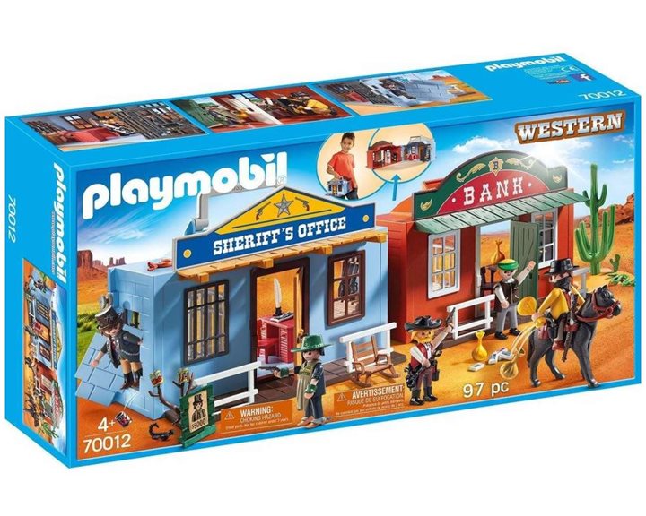 Playmobil Βαλιτσάκι Άγρια Δύση 70012