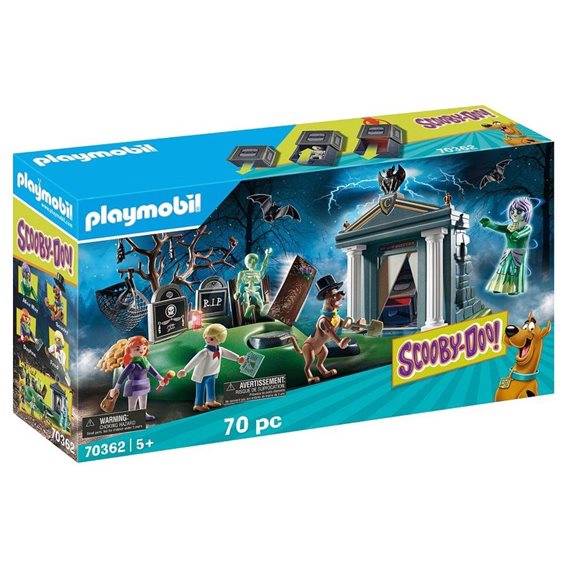 Playmobil Scooby Doo! Adventure On The Cemetery Περιπέτεια Στο Νεκροταφείο 70362