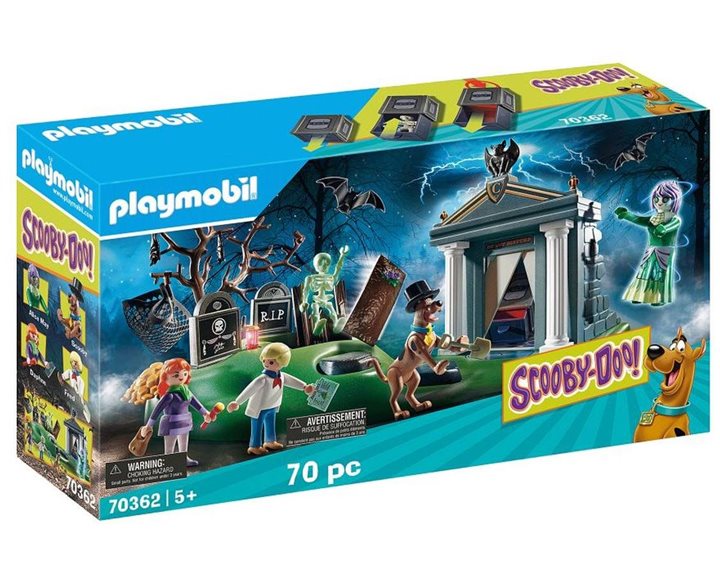 Playmobil Scooby Doo! Adventure On The Cemetery Περιπέτεια Στο Νεκροταφείο 70362