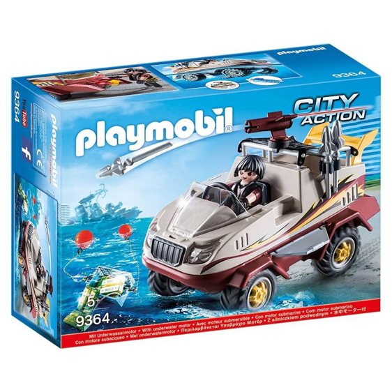 Playmobil Αμφίβιο Όχημα Ομάδας Ειδικών Αποστολών 9364