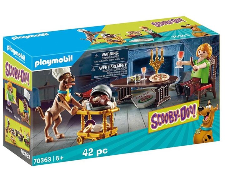 Playmobil Scooby-Doo! Δείπνο Με Τον Σάγκι 70363
