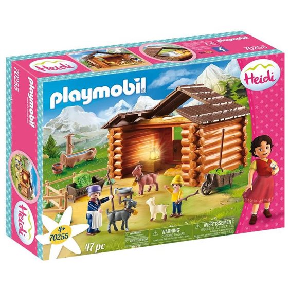 Playmobil Ο Πέτερ Και Η Γιαγιά Στη Στάνη Με Τις Κατσικούλες Του 70255