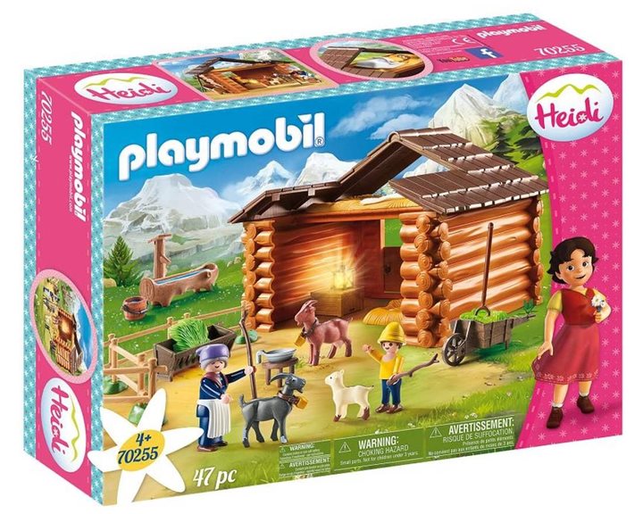 Playmobil Ο Πέτερ Και Η Γιαγιά Στη Στάνη Με Τις Κατσικούλες Του 70255