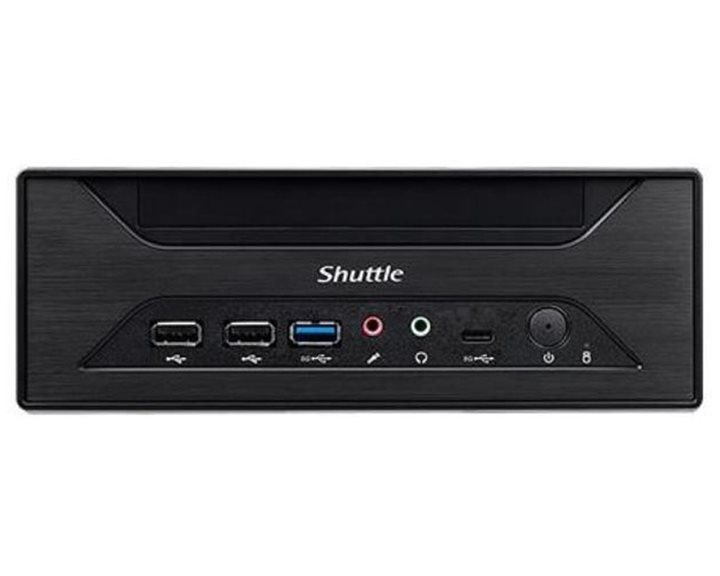 SHUTTLE XPC BB SLIM XH610, SOCKET INTEL LGA1700 14th/13th/12th GEN, 2 SODIMM SOCKET DDR4, INTEL H610 CHIPSET, INTEL UHD GRAPHICS, LAN GB, SLIM CHASSIS, 120W AC ADAPTOR, 2YW.